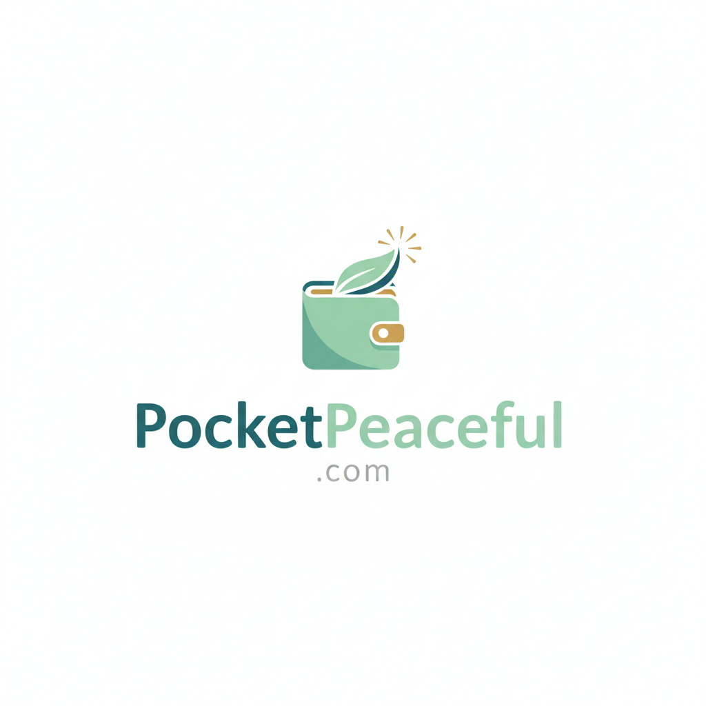 PocketPeaceful Logo - Student Budgeting and Mental Health Blog